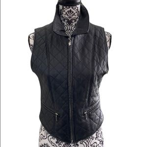 I.N.C. Leather Vest